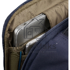 Рюкзак Piquadro Brief2 CA4818BR2/BLU синий нейлон/натур.кожа