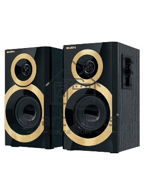 Акустическая система SVEN SPS-619 GOLD акустическая система 2.0, мощность 2х10 Вт(RMS)