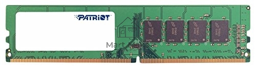 Оперативная память Patriot Signature, DDR4, 4GB (1x4 GB), 2133 MHz, CL15, DIMM
