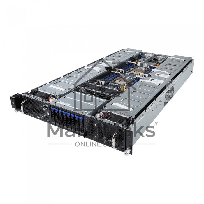 Платформа Gigabyte G291-2G0 HPC Server - 2U 16 x Tesla P4 GPU Server  2 x LGA 3647  DDR4