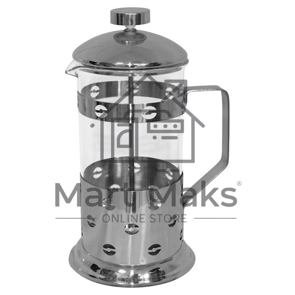 Френч-пресс MALLONY B535-1000ML, 1л, сталь/стекло (в уп. 12 шт)
