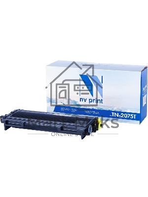 Картридж NVPrint совместимый Brother TN-2075T для HL-2030R/2040/2070NR/FAX-2920R/2825/DCP-7010R/7025/MFC-7420R/7820NR (2500k)