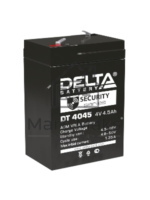 Батарея Delta DT 4045 (4V, 4.5Ah)