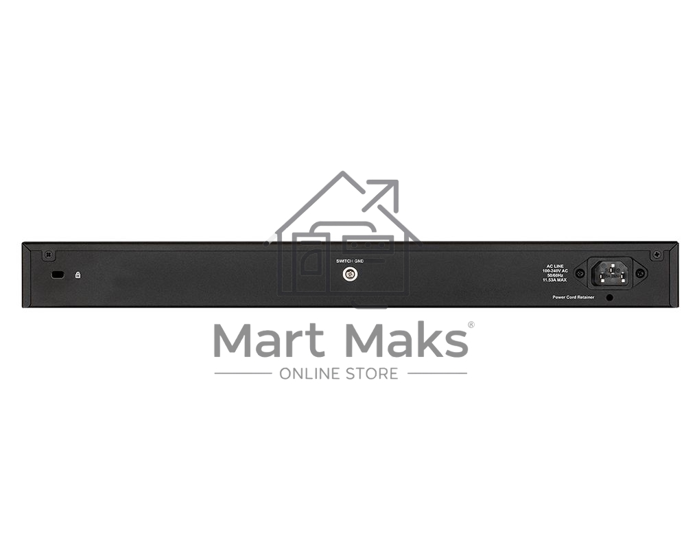 Управляемый коммутатор 2 уровня D-Link DGS-1210-52MPP/ME/B3A PROJ с 48 портами 10/100/1000Base-T и 4 портами 1000Base-X SFP (48 портов с поддержкой PoE 802.3af/802.3at (30 Вт), PoE-бюджет 740 Вт)