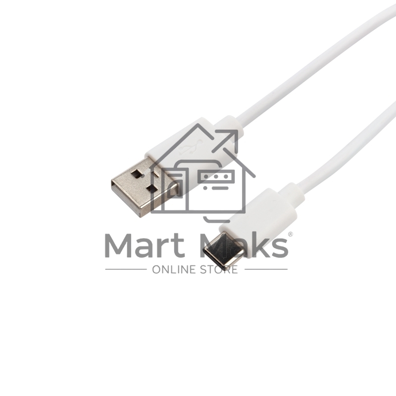 Кабель USB-Type-C/2A/PVC/white/1m/Rexant