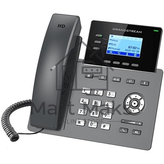 Телефон IP Grandstream GRP2603P черный