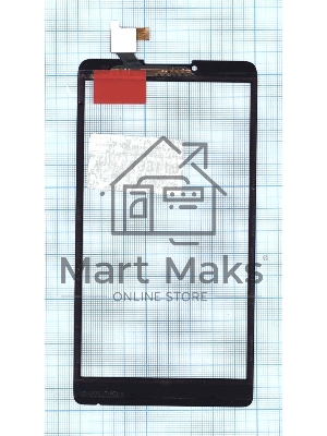 Сенсорное стекло (тачскрин) для Lenovo A880 черное