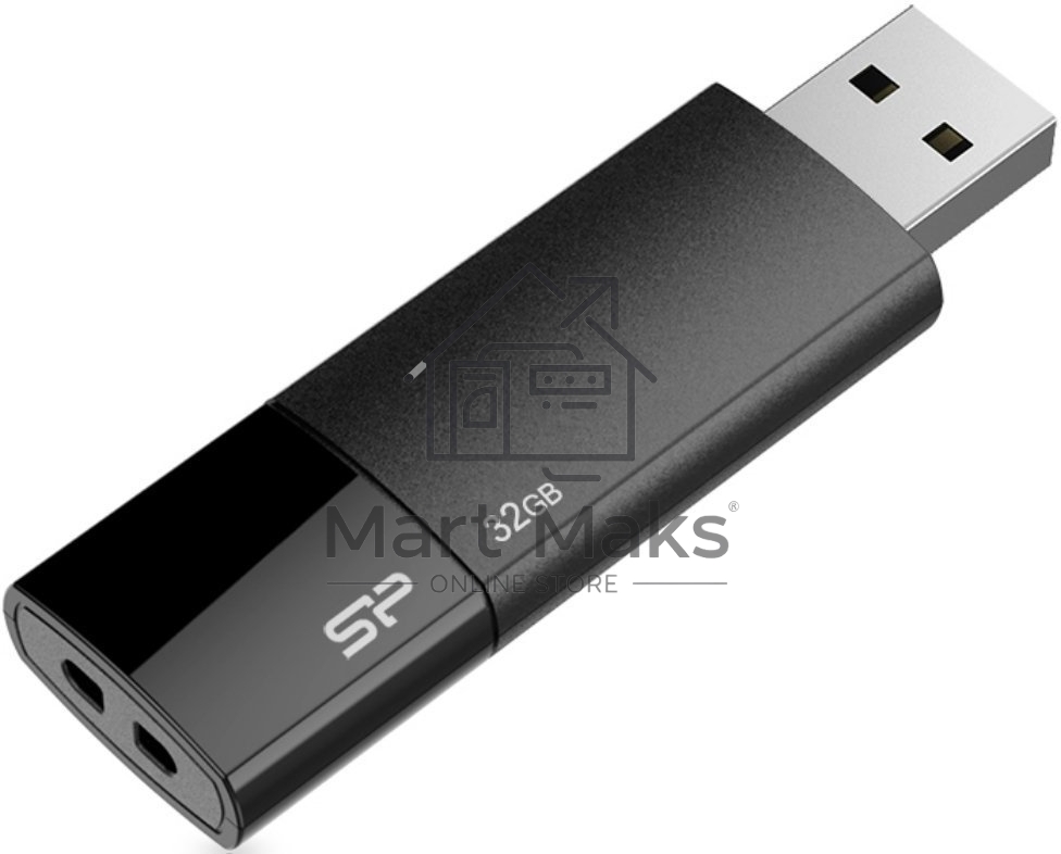 Флешка USB R/W R/W USB Drive 32Gb Ultima U05 SP032GBUF2U05V1K USB2.0, Black