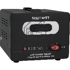 Напольный стабилизатор напряжения SMARTWATT AVR TOWER 1500RF (140W - 260W, 1500VA, 1.5 кВт, 50-60 Гц, розеток - 2, LED-д
