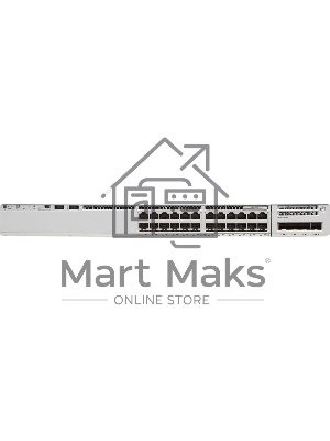 Коммутатор C9300L-24P-4X-E Коммутатор Catalyst 9300L 24p PoE, Network Essentials,4x10G Uplink