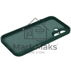 Чехол (клип-кейс) BoraSCO для Apple iPhone 16 Plus Microfiber Case черный (73687)