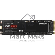 Накопитель SSD Samsung 990 PRO, 1000Gb, PCIe 4.0 x4, M.2 2280, NVMe, R/W 7450/6900