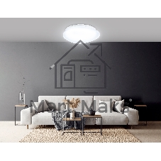 Потолочный светодиодный светильник Ambrella light FZ1601 FR матовый IP20 40W 5000K 410*100 (Без ПДУ)