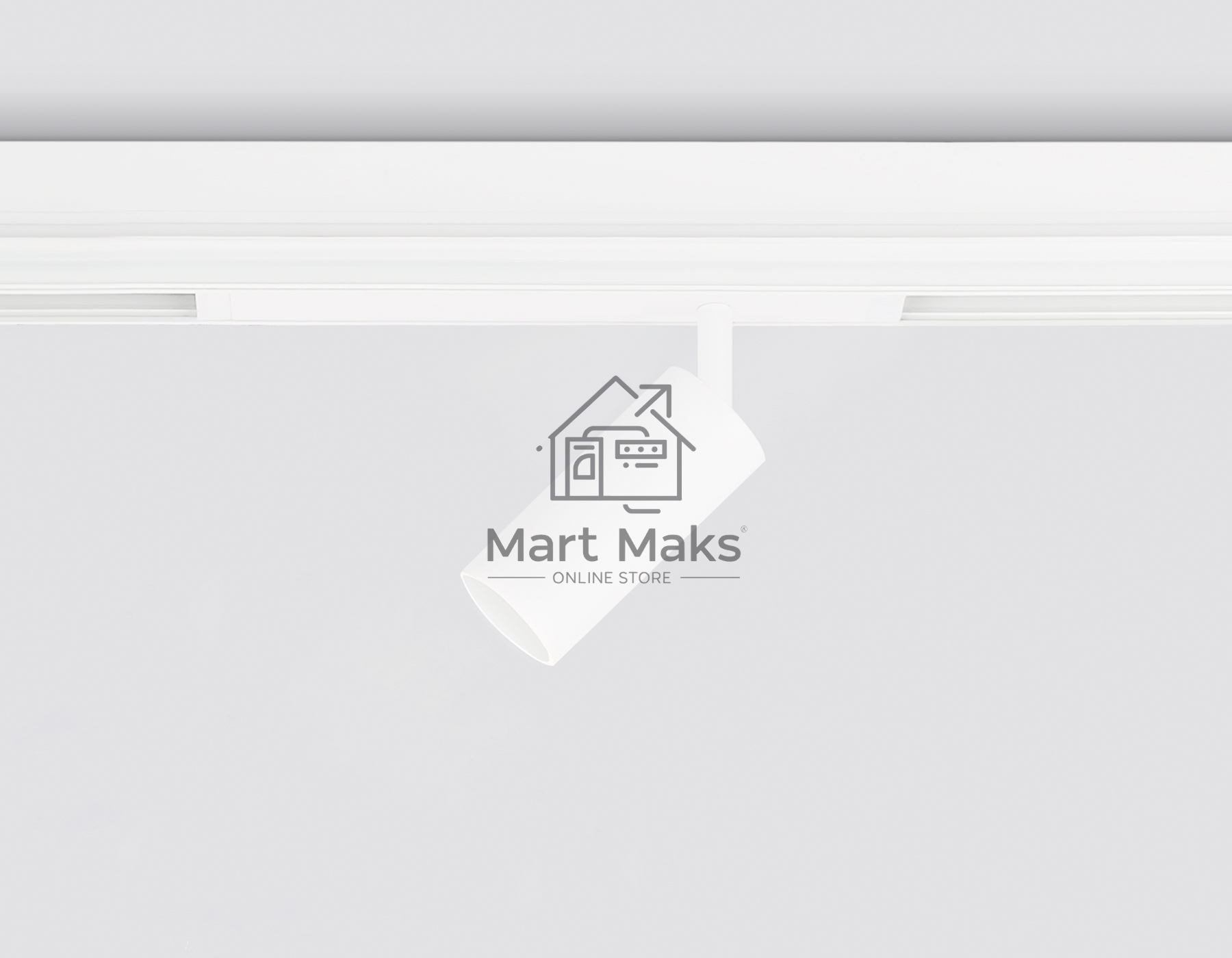Светильник светодиодный трековый для шинопровода Magnetic Ambrella light GL1615 WH белый IP20 12W 4000K 220V 36° D45*100 (Без ПДУ)