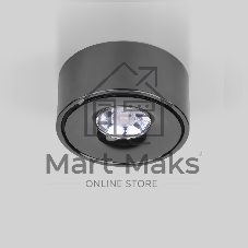 Glide 8W светильник накладной черный жемчуг (25100/LED)
