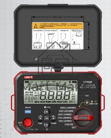 Тестер сопротивления изоляции UNI-T UT501E