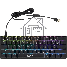 Клавиатура Oklick K713X проводная, USB Type-A, чёрный