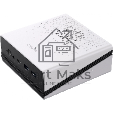 Мини ПК Chuwi UBox Ryzen 5 6600H (3.3) 16Gb SSD 512Gb 660M Win11Pro 2x2.5GbitEth WiFi BT 90W белый/черный
