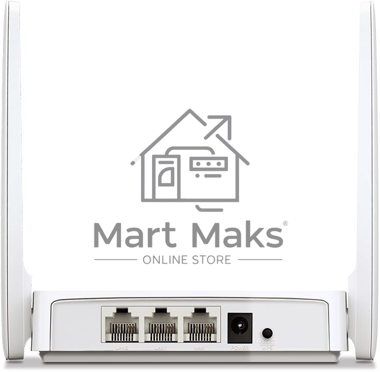 Роутер беспроводной Mercusys AC10 AC1200 10/100BASE-TX белый