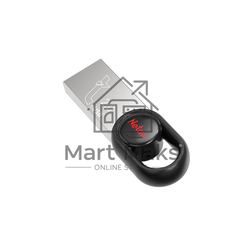 Флешка USB R/W Netac UM2 32Gb <NT03UM2N-032G-20BK>, USB2.0