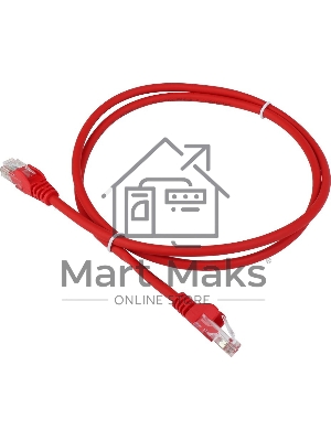 Патч-корд LANMASTER LSZH UTP кат.5e, 7.0 м, красный
