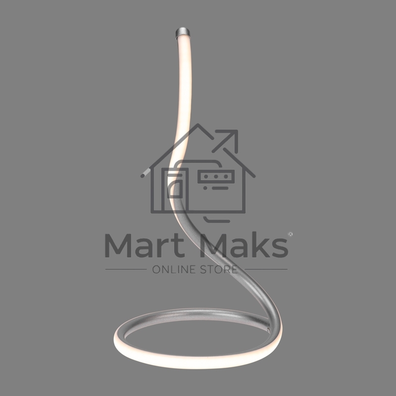 Светильник декоративный Spiral Uno, LED, 2Вт, 3000К, 5В, серебряный Rexant
