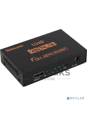 Разветвитель Telecom HDMI 1=>4 4k@30 HZ <TTS7005>