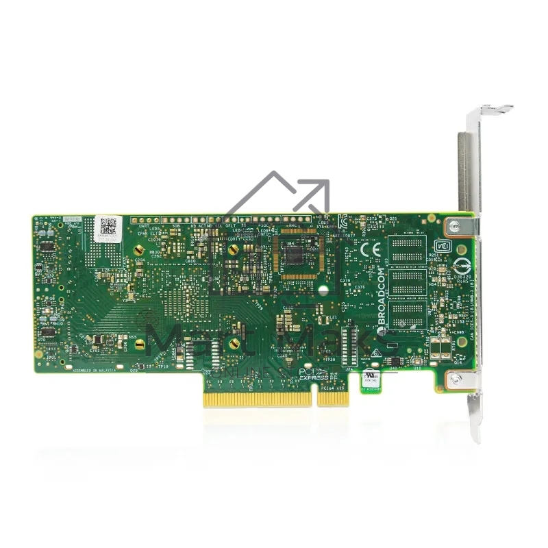 Адаптер SAS 9500-16i SGL (05-50077-02) PCIe v4 x8 LP, Tri-Mode SAS/SATA/NVMe 12G HBA, 16port(4*int SFF8654), 3816 IOC