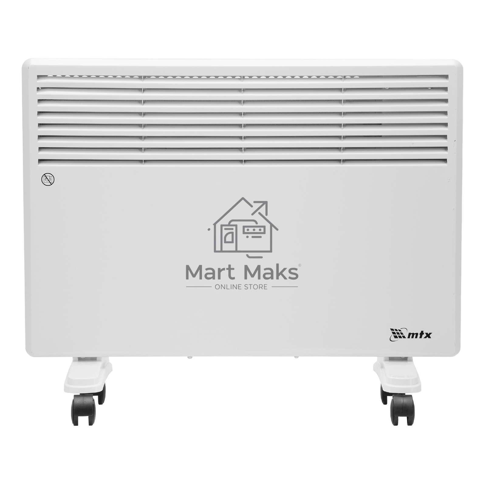 Конвектор MTX CH-1500, белый, 1500 Вт, 20 м2, термостат
