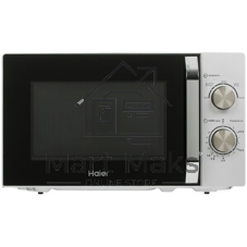 Микроволновая печь Haier HMB-MM208SA серебристый/черный, 20 л, 800 Вт, переключатели - поворотный механизм