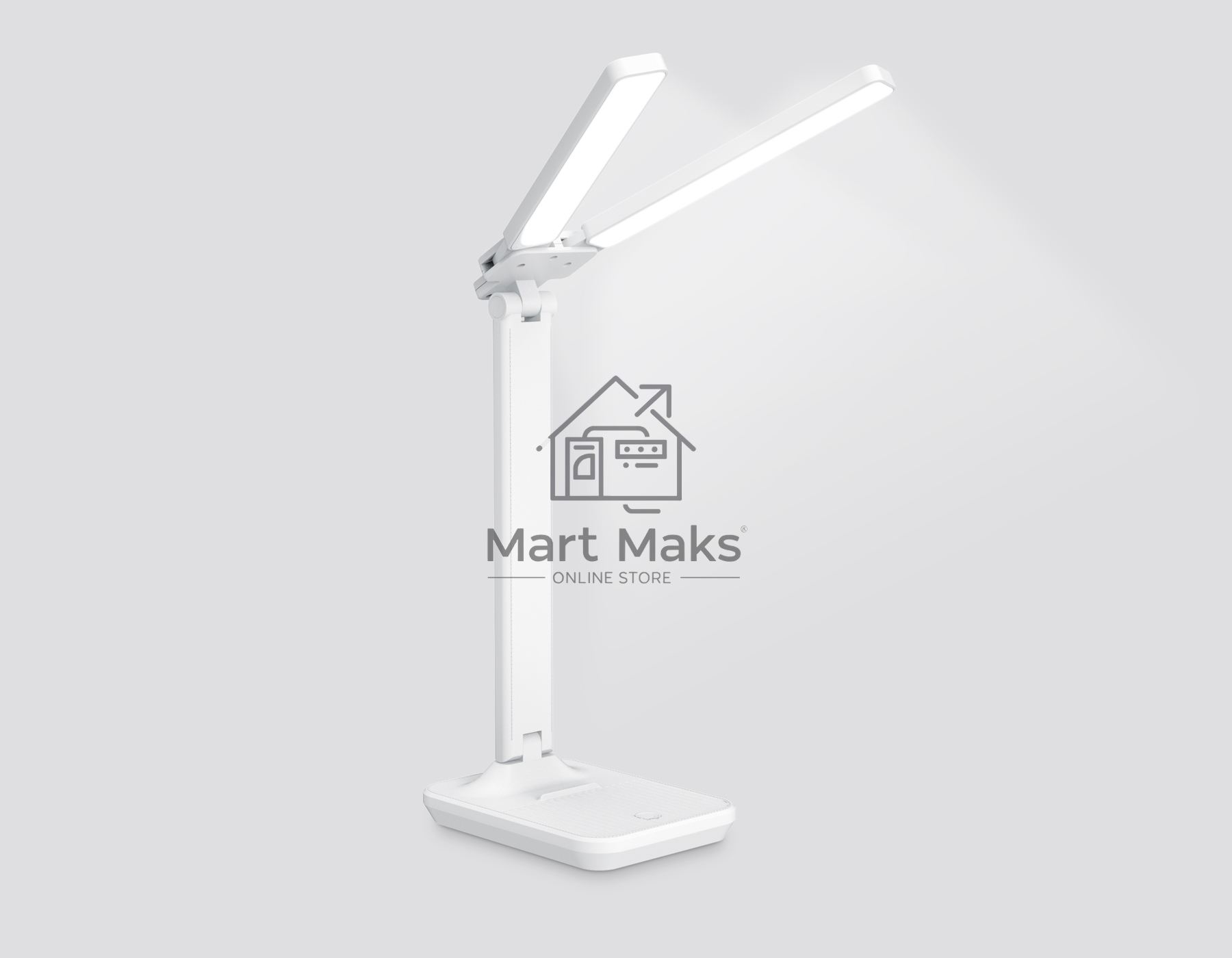 Светодиодная настольная лампа с диммированием Ambrella light DE490 WH белый LED 3000K/4200K/6400K 9W