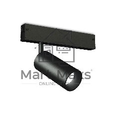 Светильник светодиодный трековый для шинопровода Magnetic Ambrella light GL1620 BK черный IP20 12W 4200K 220V 36° D45*100 (Без ПДУ)
