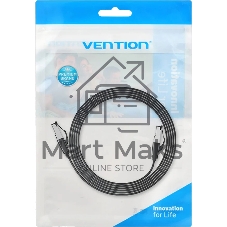 Патч-корд Vention прямой SFTP cat.8 RJ45 - 2м. Плоский