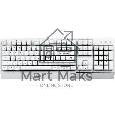 Клавиатура проводная MSI Vigor GK30 белый USB Multimedia for gamer LED (подставка для запястий)