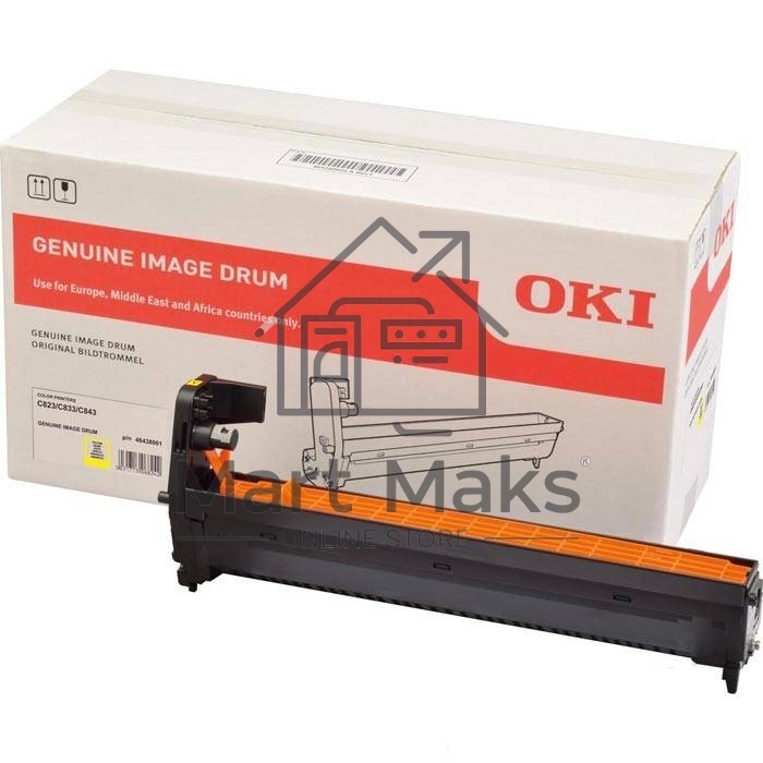 Барабан желтый OKI C823/833/843
