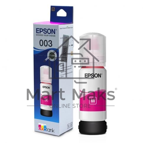 Чернила EPSON C13T00V398 пурпурный (65 мл) для L11050, L1110, L1210, L3101, L3110, L3156, L3210, L3215, L3216, L3250, L3256, L3258, L3260, L3550, L3556, L5290
