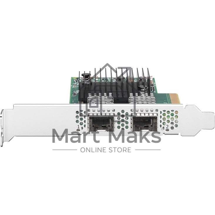 Сетевая карта ConnectX-4 Lx EN network interface card, 25GbE dual-port SFP28, PCIe3.0 x8, tall bracket, SR-IOV, TCP/UDP, MPLS, VxLAN, NVGRE, GENEVE, iSER, NFS RDMA, SMB Direct, ROHS R6