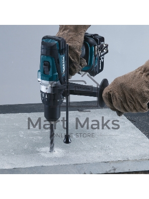 Дрель-шуруповерт аккумуляторная Makita DHP458Z Аккумуляторная, Ударная, Кейс