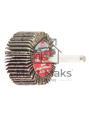 Круг лепестковый Matrix для дрели, 40 х 20 х 6 мм, P 60 Круг лепестковый Matrix для дрели, 40 х 20 х 6 мм, P 60