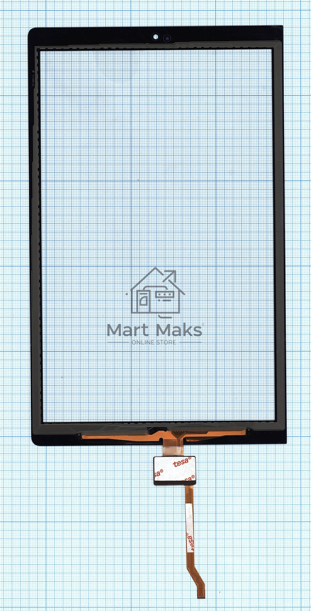 Сенсорное стекло (тачскрин) для Lenovo Yoga Tab 3 Pro (2016) YT3–X90, черное