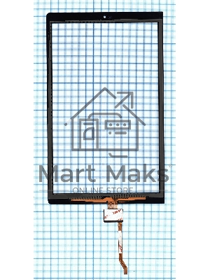Сенсорное стекло (тачскрин) для Lenovo Yoga Tab 3 Pro (2016) YT3–X90, черное