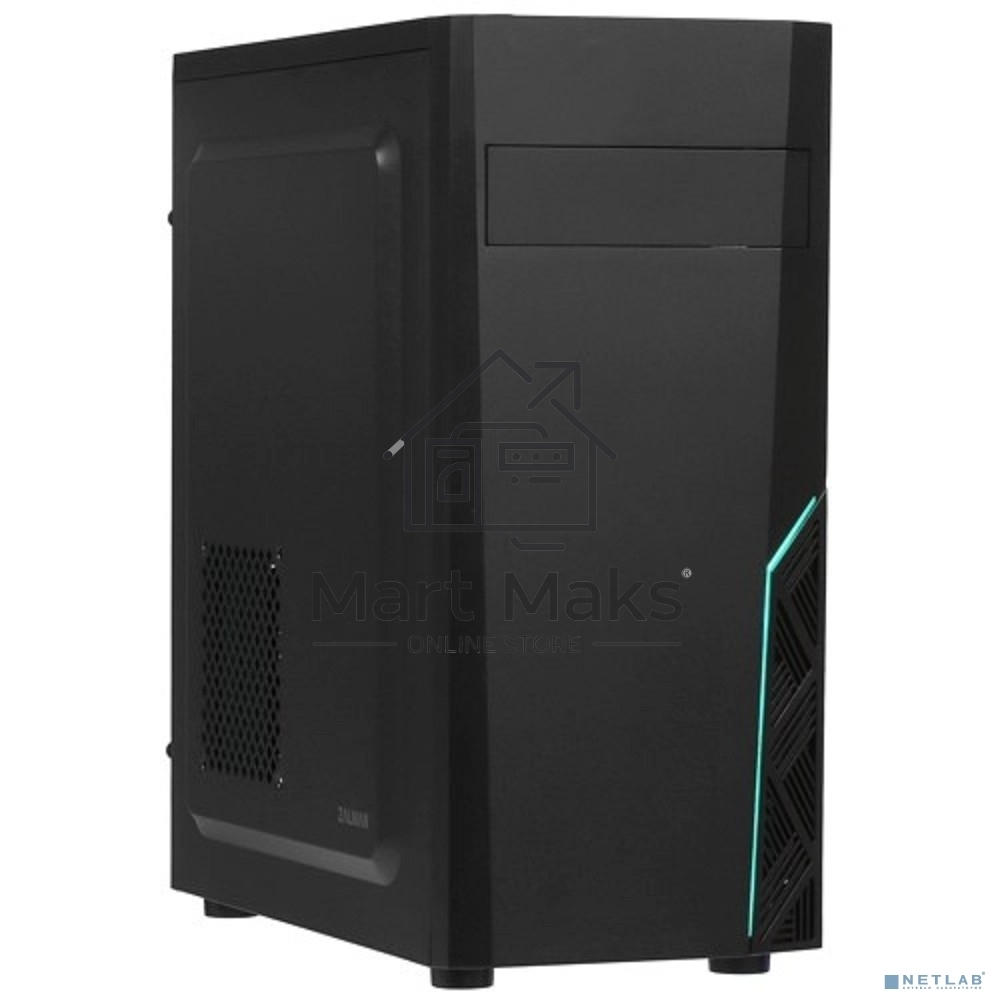 Компьютерный корпус ZALMAN T8, ATX, BLACK, 1x5.25