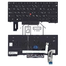 Клавиатура для ноутбука Lenovo Thinkpad T14 P14s черная