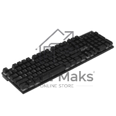 Комплект клавиатура+мышь Defender Alion GS-987 проводной, USB, 2400 DPI, чёрный