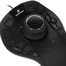 Мышь проводная 3DConnexion SpaceMouse Pro (3DX-700040) черный, 2000 dpi, USB, кнопки - 15