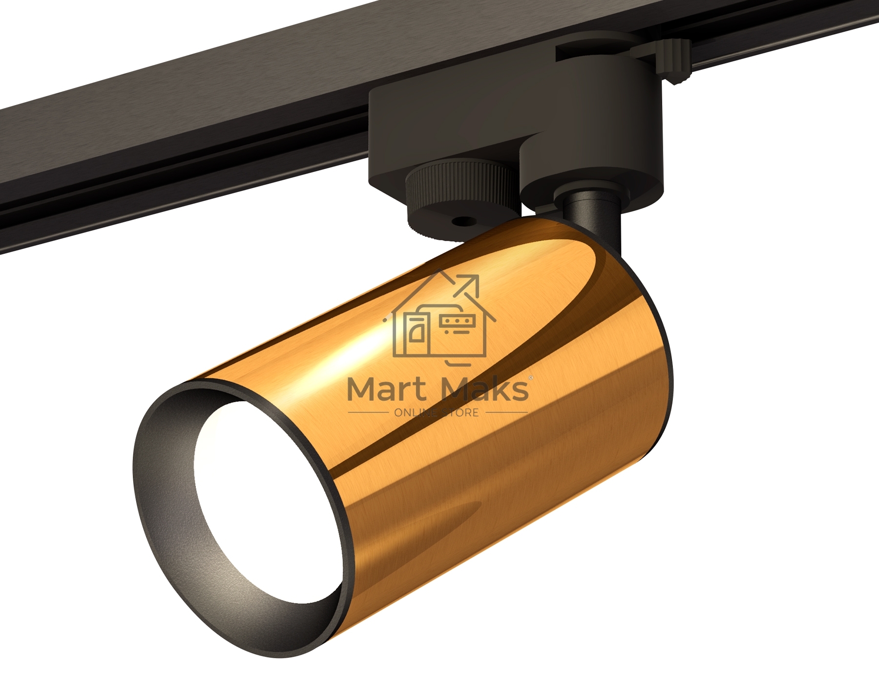 Светильник Ambrella light XT6327010 PYG/SBK золото желтое полированное/черный песок MR16 GU5.3 (A2521, C6327, N6102)