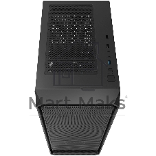 Компьютерный корпус Bloody BD-CC114 черный без БП ATX 8x120мм 1xUSB 2.0 1xUSB 3.0 audio bott PSU