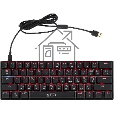 Клавиатура Oklick K713X проводная, USB Type-A, чёрный