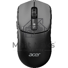 Мышь беспроводная Acer OMR312 черный, 3200 dpi, радиоканал, Bluetooth, USB, кнопки - 5