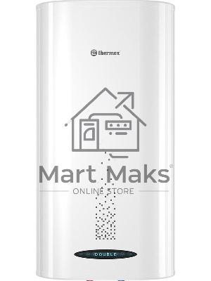 Водонагреватель Thermex Double 50 2.5кВт 50л электрический настенный/белый